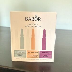 BABOR Ampoule Concentrates Set - Hydra Plus, Multi Vitamin, Lift Express, NEW
